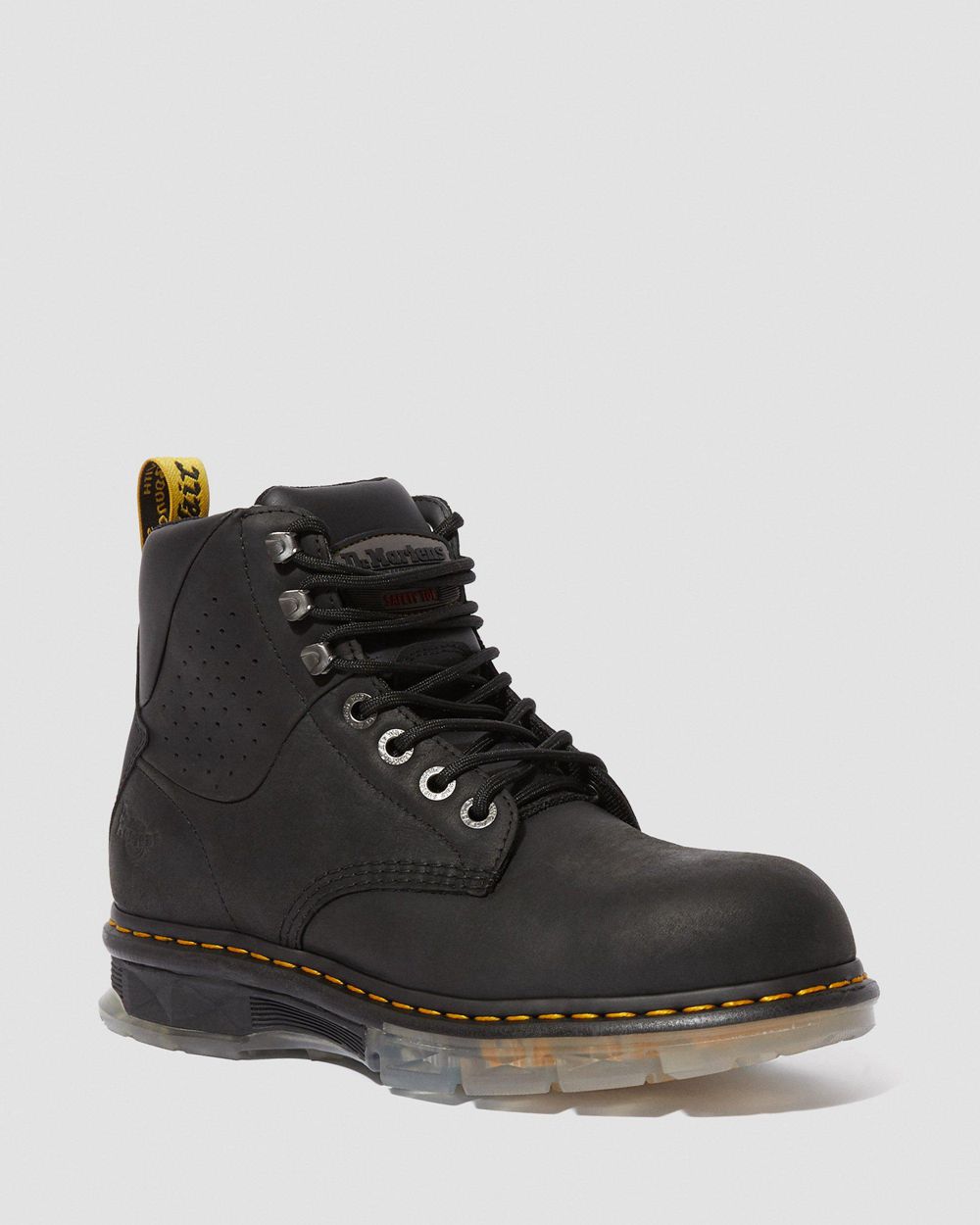 Dr Martens Britton Steel Toe Pracovné Topánky Panske ( Čierne ) SK 726-TDCROL